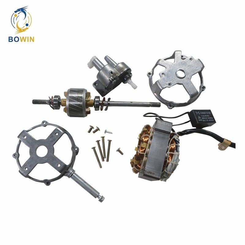 Fan motor Aluminum Shell with double ball bearing 16inch 18inch 20inch electric fan motor with fuse China BOWIN motor factory and supplier  Quick Details