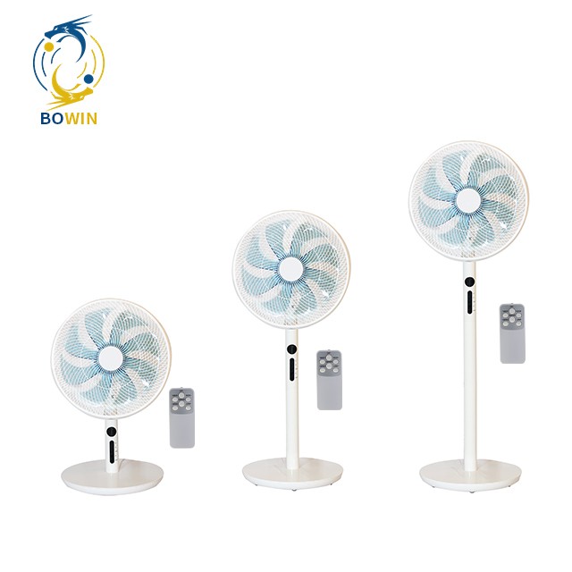 Popular Plastic Electric Stand Fan 16 Inch Oscillating Remote Control 18 Inch Floor Standing Fan
