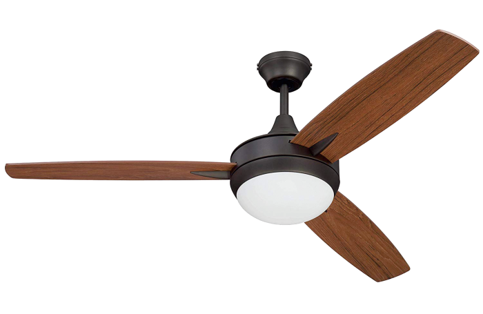3 blades with one lamp Decorative Ceiling Fan DQ52-3B1LBR