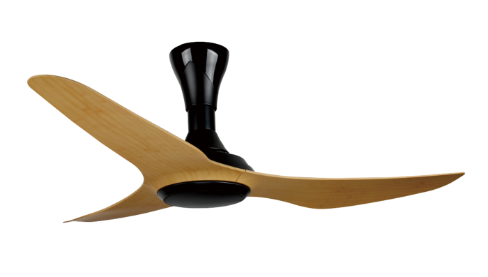 3 wooden blades with one lamp Decorative Ceiling Fan DQ52-3810BK