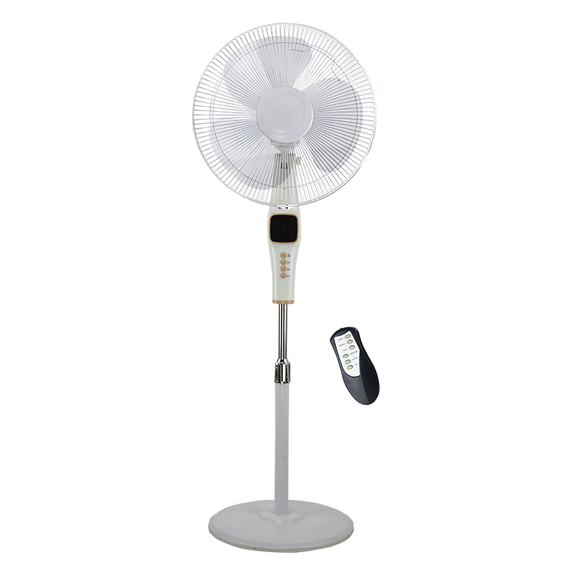 110V 220V LED Display 16 Inch Stand Fan Plastic 18 Inch Electric Oscillating Floor Standing Fan With Remote Control