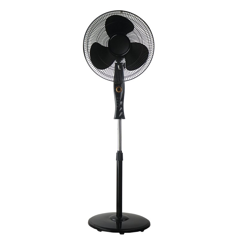 Cheap Stand Fan Price Black Color Home Indoor 16 Inch Stand Fan Plastic 18 Inch Floor Standing Fan Heavy Pedestal With T