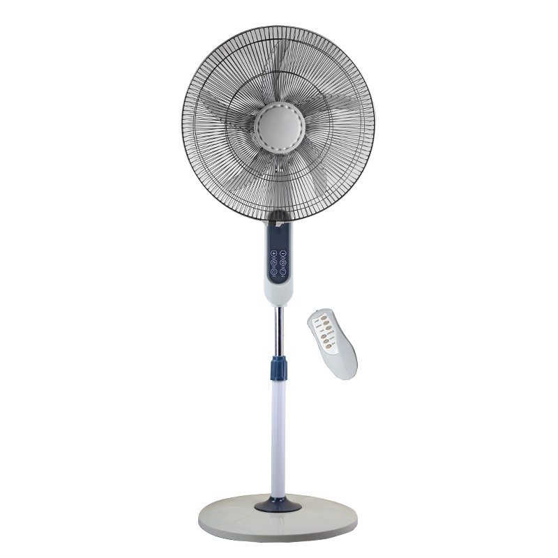 Strong ABS Body 18 Inch Oscillating Standing Fan With Remote Control 16 Inch Best Pedestal Fan With Remote High Speed St