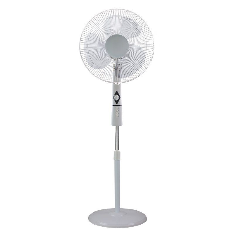 Slim Body Adjustable Height Indoor 16 Inch Electric Stand Fan Plastic 18 Inch Floor Standing Fan With Strong Pedestal