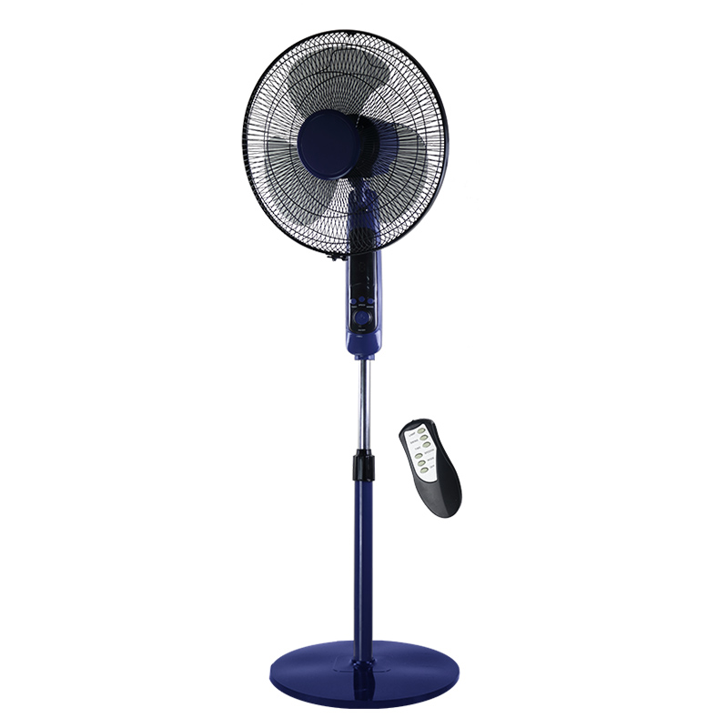 16 inch Intelligent Pedestal Fan With Remote Control Oscillating Floor Standing Fan