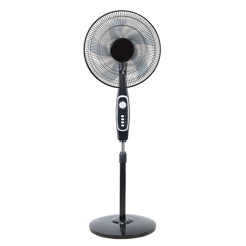 Popular Mechanical Floor Standing 16 Inch Oscillating Stand Fan Luxury Design Pedestal Fan With Timer