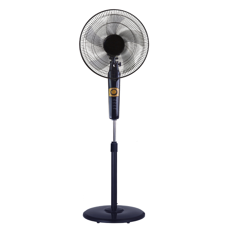 Indoor 3 Speeds 16 Inch Electric Standing Fan 18'' Pedestal Fan With Timer