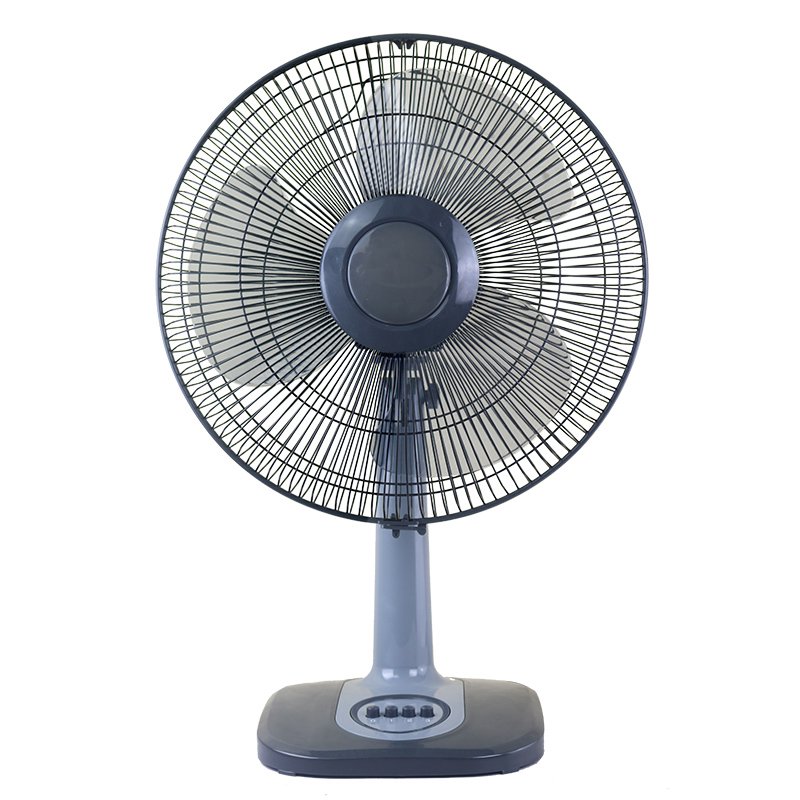 16 inch table fan and 16'' desk fan mini fan Gray color or deep gray color square base Table Fan