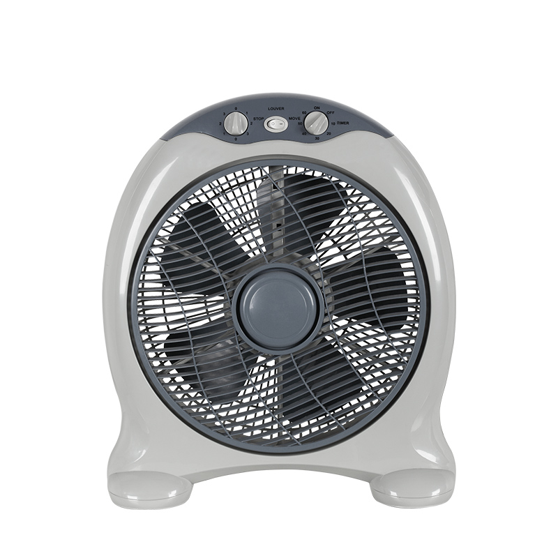 china factory price oem 220v electric 12 Inch plastic box fan with timer KYT-30-S006