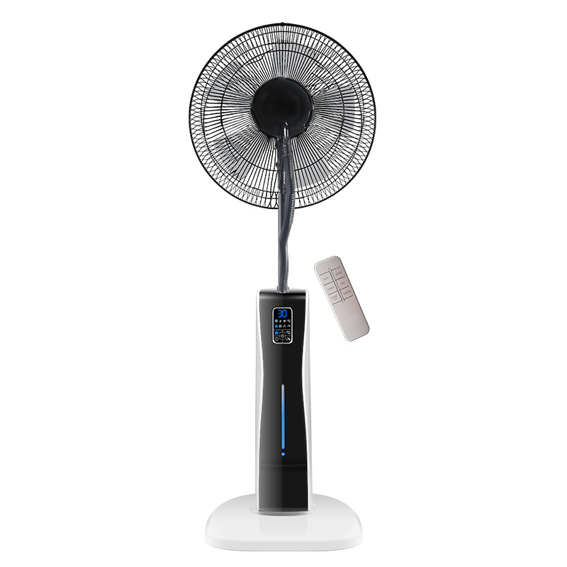 Intelligent Home Appliance 16 Inch Water Spray Fan Adjustable Oscillating Mist Fan With Remote Control