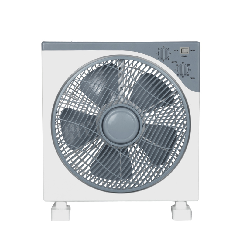 Rotating High Speed Portable Box Fan For Living Room KYT-30-S001