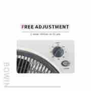 12 inch Box Fan Home Appliances Electronic Box Hand Fan KYT-30-1034