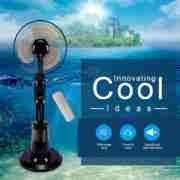 16 Inch Water Spray Oscillating Mist Fan With Remote Control Water Cooling Fan4