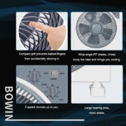 20 inch powerful electric plastic industrial box fan