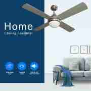 4 Wooden Blades With One Lamp Decorative Ceiling Fan CF-52-4CL 5