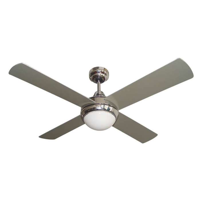 4 Wooden Blades With One Lamp Decorative Ceiling Fan CF-52-4CL