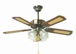 42'' Ceiling Fan With Lamp Decorative Ceiling Fan CF-42-5C4L