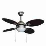 42'' Dark Black Color And 4 Blades Decorative Ceiling Fan CF-42-4CL(CN)