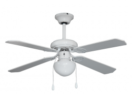 White Color 42 Inch Decorative Ceiling Fan CF-42-4CL
