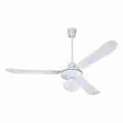 56 Inch Home Depot Ceiling Fans 3 BLADES WHITE COLOR WITH LIGHT CF-56VL