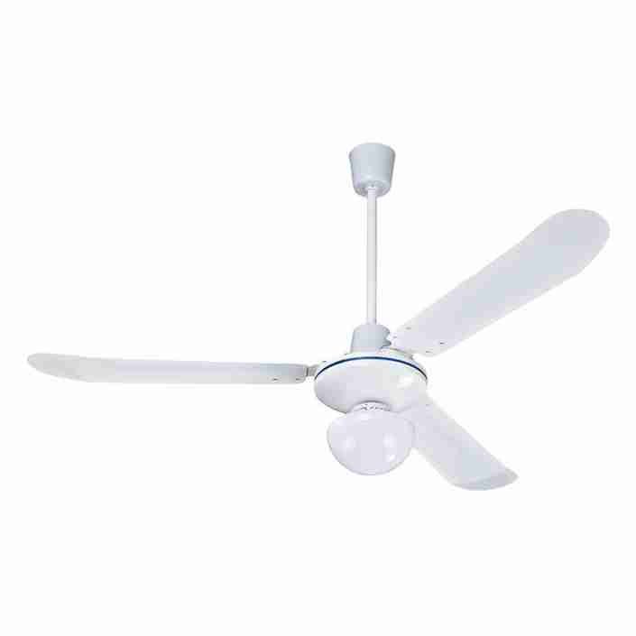 56 Inch Home Depot Ceiling Fans 3 BLADES WHITE COLOR WITH LIGHT CF-56VL