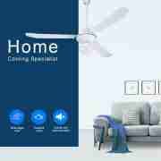 56 Inch Home Depot Ceiling Fans 3 BLADES WHITE COLOR WITH LIGHT CF-56VL3