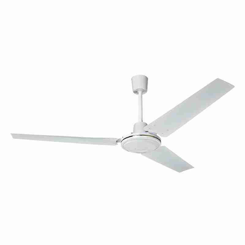 56'' White Color Industrial Ceiling Fan With Gold Color Ceiling Fan CF-56DW