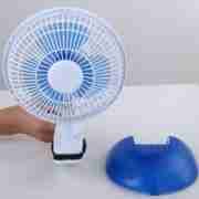 6 Inch Mini Clip Fan New Design Mini 220V Round Base Oscillating2