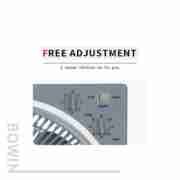 Rotating High Speed Portable Box Fan For Living Room KYT-30-S0014