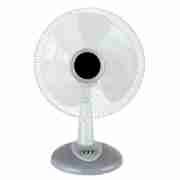 16 inch 3 PP blades double plate grill desk table fan