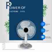 16 inch 3 PP blades double plate grill desk table fan reviews