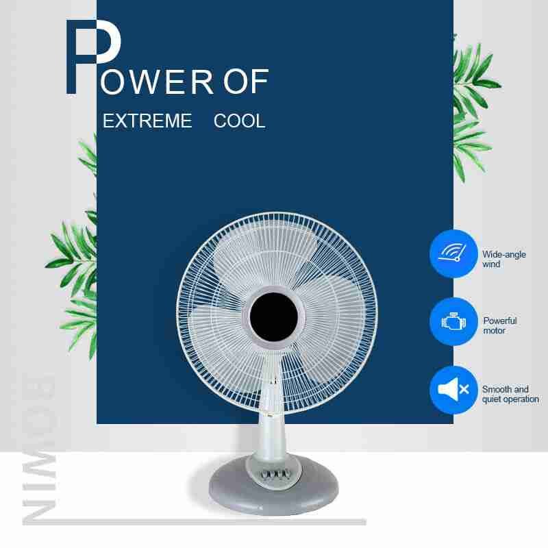 16 inch 3 PP blades double plate grill desk table fan reviews
