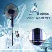 16 inch Intelligent Pedestal Fan With Remote Control Oscillating Floor Standing Fan Application