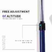 16 inch Intelligent Pedestal Fan With Remote Control Oscillating Floor Standing Fan Free adjustment of altitude