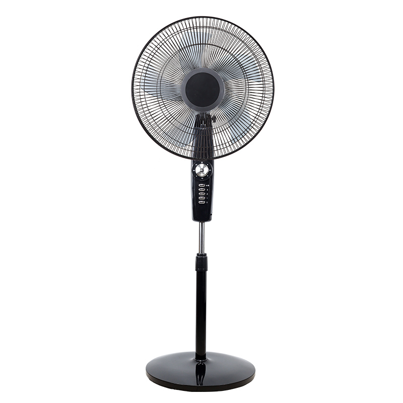 18 Inch Floor Standing Fan Heavy Pedestal Oscillating With Timer