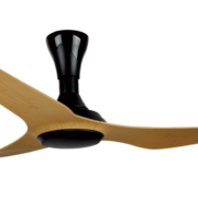 3 wooden blades with one lamp Decorative Ceiling Fan DQ52-3810BK