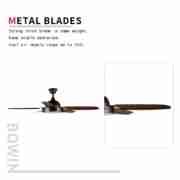 3 wooden blades with one lamp Decorative Ceiling Fan DQL-1831RB