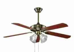3 wooden blades with one lamp Decorative Ceiling Fan HgJ52-1401