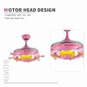 36'' 3 blades with one lamp Decorative Ceiling Fan DQL36-4711FH