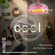 36'' 3 blades with one lamp Decorative Ceiling Fan DQL36-4711FH Application