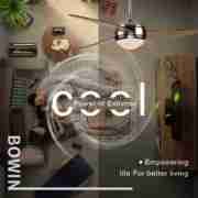 36'' 3 blades with one lamp Decorative Ceiling Fan DQL3B1L 2