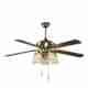 4 blades with 5 lamp Decorative Ceiling Fan HgJ56-1508