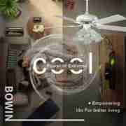 4 blades with 5 lamps white color Decorative Ceiling Fan HgJ52-1511 Application