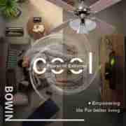 42'' ceiling fan with lamp Decorative Ceiling Fan DQL4B3LBR Application