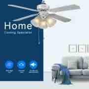 42'' dark black color and 4 blades Decorative Ceiling Fan DQL42-4B3L Reviews