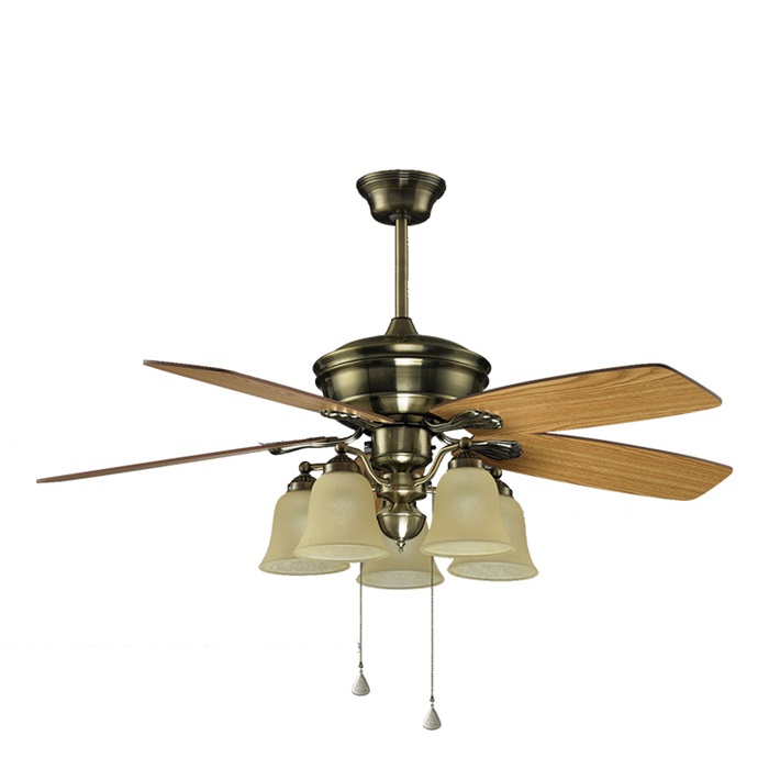5 blades with one lamp Decorative Ceiling Fan HgJ52-1509