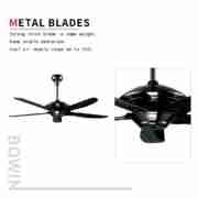 5 blades without lamp Decorative Ceiling Fan DFZ56-2003 1