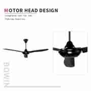 5 blades without lamp Decorative Ceiling Fan DFZ56-2005