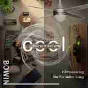 5 blades without lamp Decorative Ceiling Fan DQ42-3810BK 2