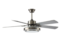 5 sliver color blades with one lamp Decorative Ceiling Fan HgJ52-2008